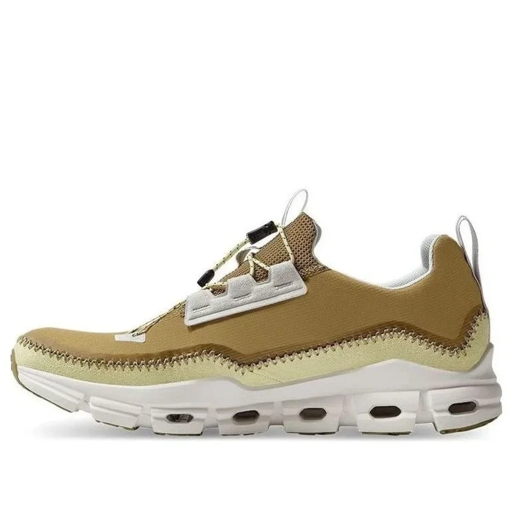 On Cloud Cloudaway Mens Size 10.5 Shoes Sneakers Bronze/White Running Laceless